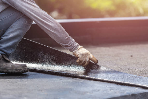 Professional Crawl Space Encapsulation technician working in Carrollton, MI